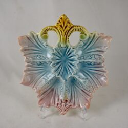 French Majolica 'Russian Imperial Eagle' Oyster Plate - SOLD